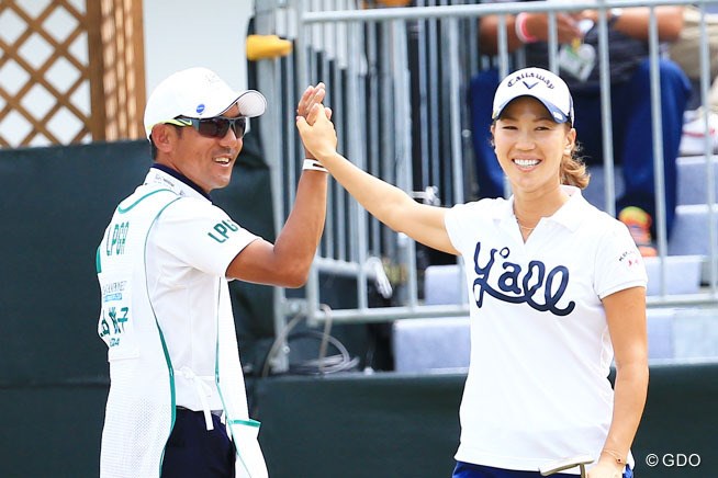 2015年 日本女子プロ選手権コニカミノルタ杯 3日目 上田桃子