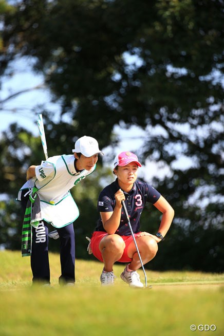 2015年 日本女子プロ選手権コニカミノルタ杯 最終日 永峰咲希