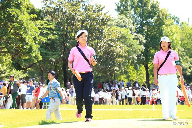 2015年 日本女子プロ選手権コニカミノルタ杯 最終日 森美穂 佐々木笙子