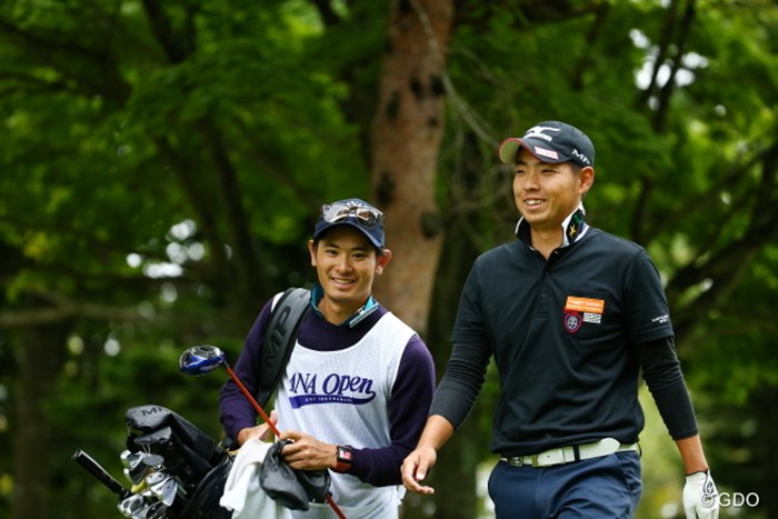 カメラがだーい好きな二人。 2015年 ANAオープンゴルフトーナメント 3日目 富村真治