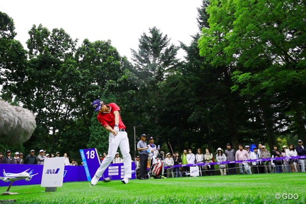 2015年 ANAオープンゴルフトーナメント 3日目 石川遼 これが遼さまのインパクトじゃー！