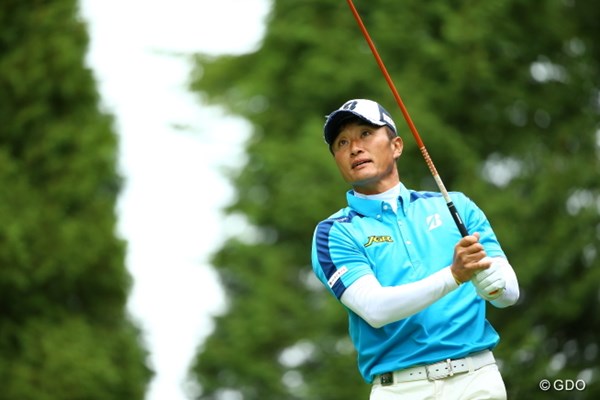2015年 ANAオープンゴルフトーナメント 3日目 宮本勝昌 宮本プロっぽくないカラーだなぁ。