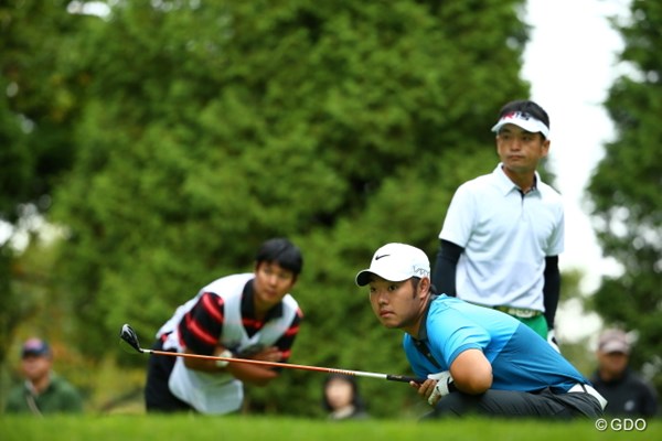 2015年 ANAオープンゴルフトーナメント 3日 薗田峻輔 嘘でしょ？本当に覗けるの？