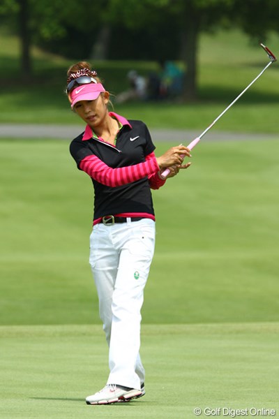ニチレイPGMレディス初日 金田久美子