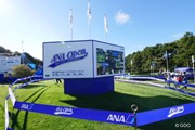 2015年 ANAオープンゴルフトーナメント 最終日 看板