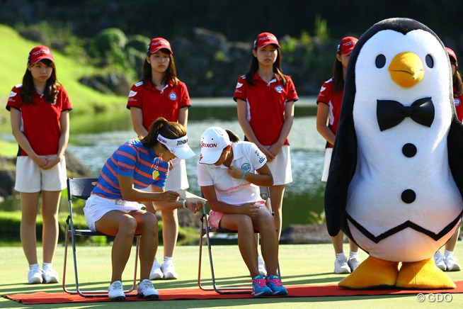 2015年 マンシングウェアレディース東海クラシック 最終日 キム・ハヌル、勝みなみ
