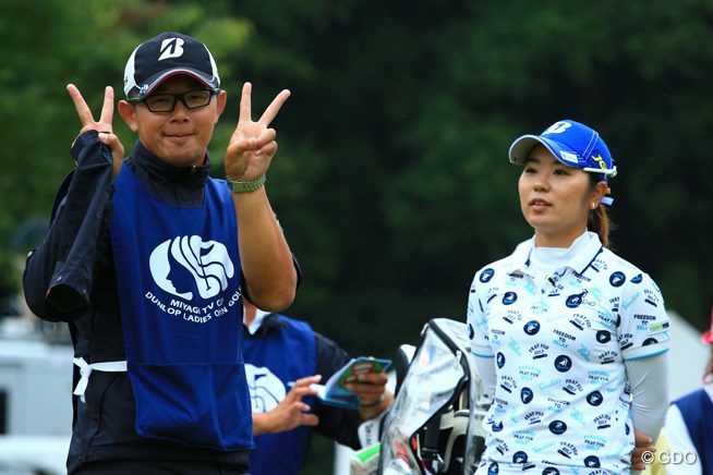 2015年 ミヤギテレビ杯ダンロップ女子オープン 初日 比嘉真美子