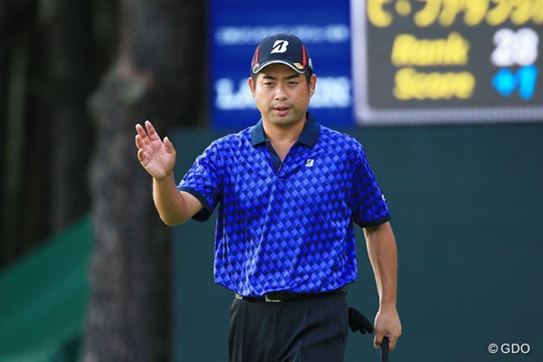 2015年 アジアパシフィック ダイヤモンドカップゴルフ 3日目 池田勇太 スコアを3つ伸ばした池田勇太。最終日は2打差を追い今季2勝目を目指す