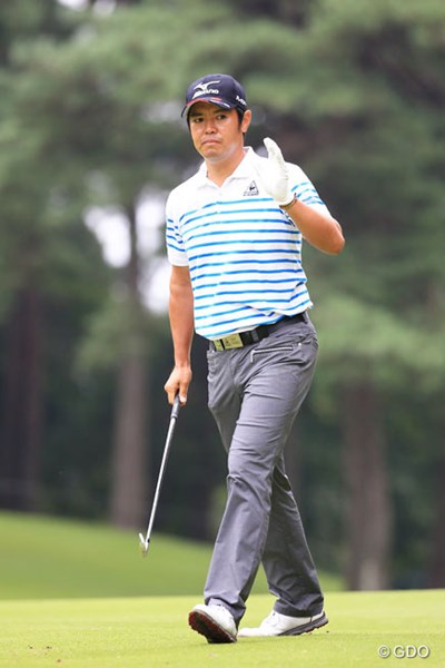 2015年 アジアパシフィック ダイヤモンドカップゴルフ 最終日 武藤俊憲 一時はトップに並んだ武藤俊憲だったが、最後はキム・キョンテに逃げ切られた