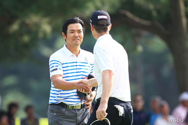 2015年 アジアパシフィック ダイヤモンドカップゴルフ 最終日 武藤俊憲 トップに追いつくも残念ながら優勝にはとどきませんでした