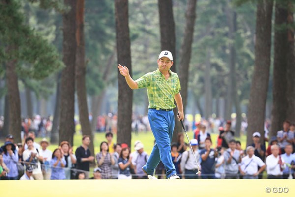 2015年 アジアパシフィック ダイヤモンドカップゴルフ 最終日 池田勇太 16番バーディでギャラリーを魅了