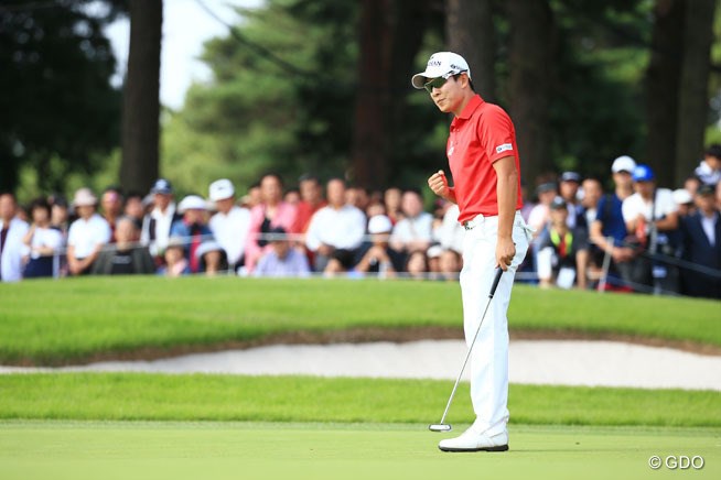 2015年 アジアパシフィック ダイヤモンドカップゴルフ 最終日 キムキョンテ