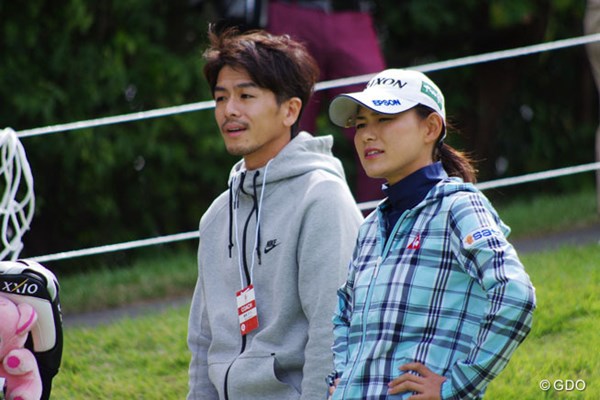 2015年 日本女子オープンゴルフ選手権競技 事前 横峯さくら 前週のオープンウィークには練習ラウンドも兼ねて片山津温泉を堪能。「リラックスできた」と横峯さくら