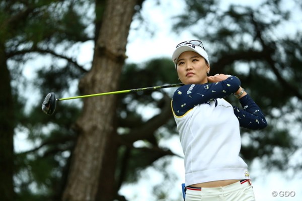 2015年 日本女子オープンゴルフ選手権競技 初日 ユ・ソヨン ユ・ソヨンが海外メジャー覇者の実力をいかんなく発揮。単独首位でスタートした