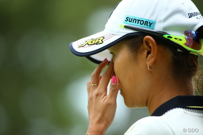 2015年 日本女子オープンゴルフ選手権競技 初日 宮里藍