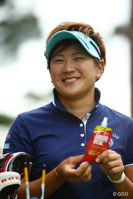 2015年 日本女子オープンゴルフ選手権競技 初日 成田美寿々