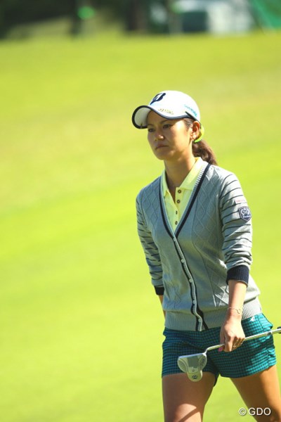 2015年 日本女子オープンゴルフ選手権競技 2日目 宮里藍 終盤にこらえきれずスコアを落とし、宮里藍は今季国内ツアー4戦連続予選落ちとなった