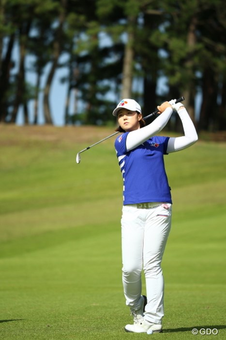 なぜだかこのサイズに惹かれる。 2015年 日本女子オープンゴルフ選手権競技 2日目 ペク・キュジョン