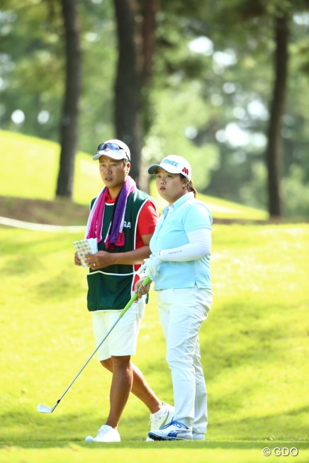 家族ってだんだん似てくるね ていうか この2人は最初から似てるか 15年 日本女子オープンゴルフ選手権競技 2日目 アン ソンジュ フォトギャラリー Gdo