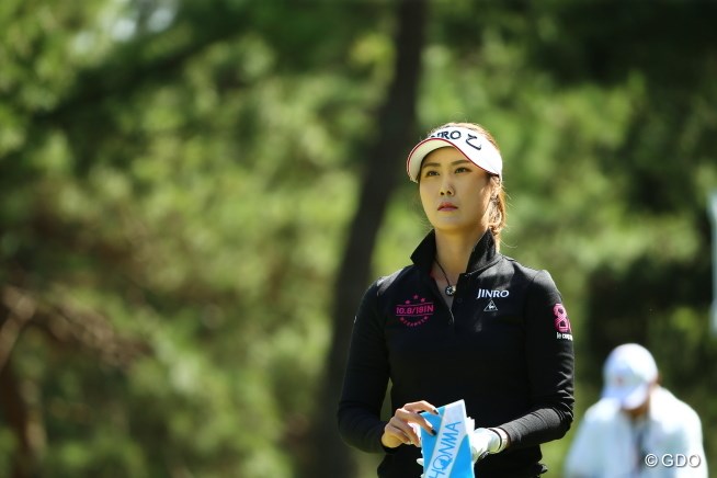 2015年 日本女子オープンゴルフ選手権競技 2日目 キム・ハヌル