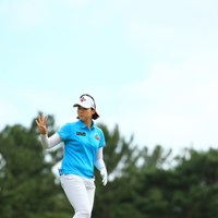 「キャディさん！4打目！」じゃなく“4番”ね。 2015年 日本女子オープンゴルフ選手権競技 3日目 ペク・キュジョン