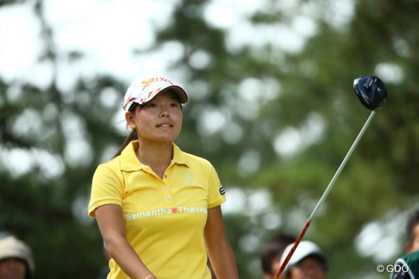 2015年 日本女子オープンゴルフ選手権競技 最終日 勝みなみ ローアマチュアを獲得した勝みなみ。次は「プロの試合で勝ちたい」