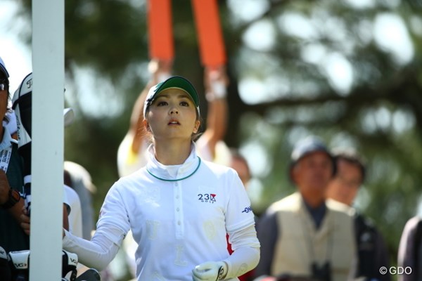 2015年 日本女子オープンゴルフ選手権競技 最終日 菊地絵理香 うさぎか！