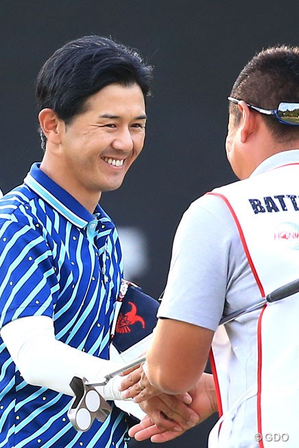 2015年 HONMA TOURWORLD CUP AT TROPHIA GOLF 2日目 近藤共弘