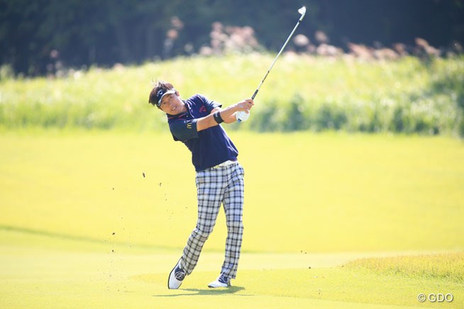 2015年 HONMA TOURWORLD CUP AT TROPHIA GOLF 2日目 深堀圭一郎