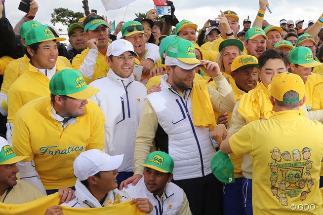 2015年 ザ・プレジデンツカップ 最終日 世界選抜 松山英樹