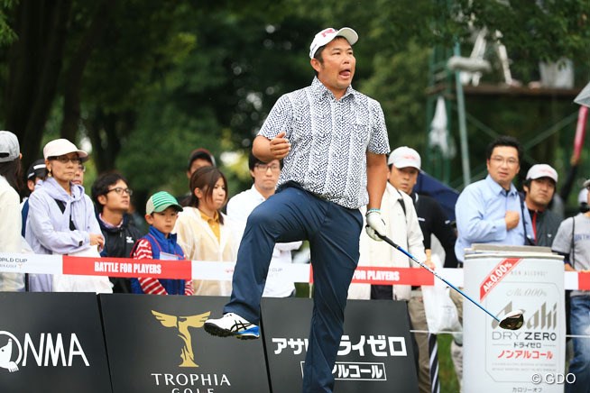 2015年 HONMA TOURWORLD CUP AT TROPHIA GOLF 最終日 小田龍一