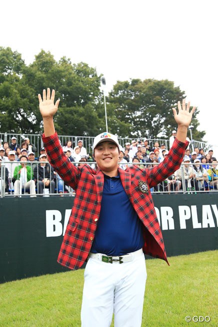 2015年 HONMA TOURWORLD CUP AT TROPHIA GOLF 最終日 李京勲