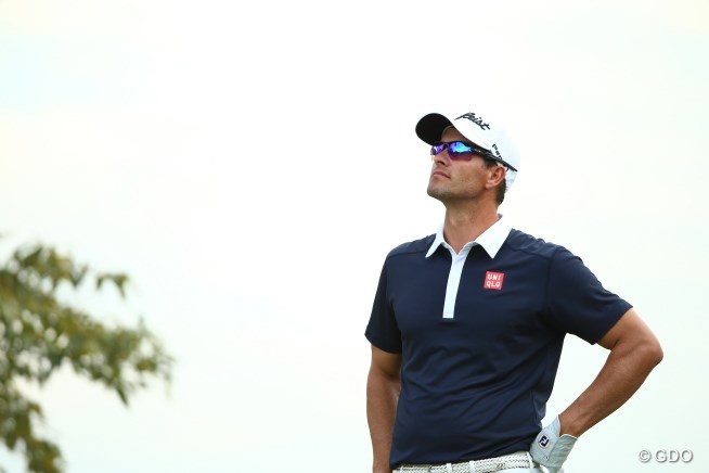 2015年 日本オープンゴルフ選手権競技 初日 アダム・スコット