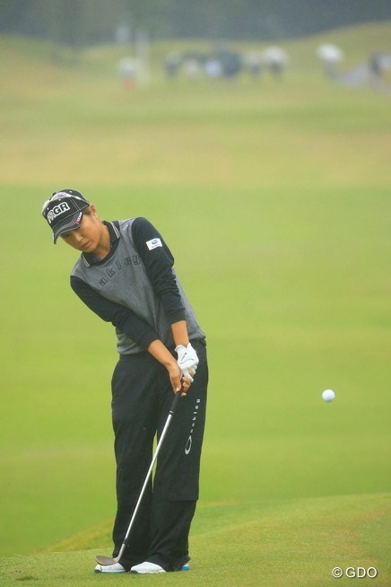 2015年 富士通レディース 初日 藤本麻子