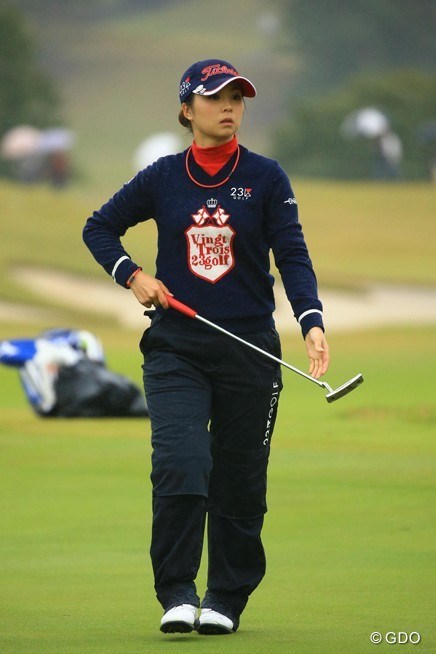 2015年 富士通レディース 初日 菊地絵理香