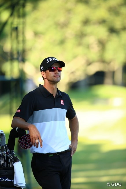 2015年 日本オープンゴルフ選手権競技 2日目 アダム・スコット