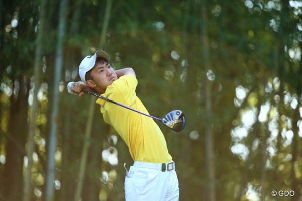 2015年 日本オープンゴルフ選手権競技 2日目 金谷拓実 日本アマチャンピオンの金谷拓実。17歳とは思えない落ち着きぶり