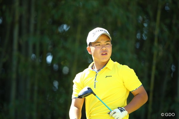 2015年 日本オープンゴルフ選手権競技 2日目 池田悠希 中学生として日本オープン初の予選突破を果たした池田悠希