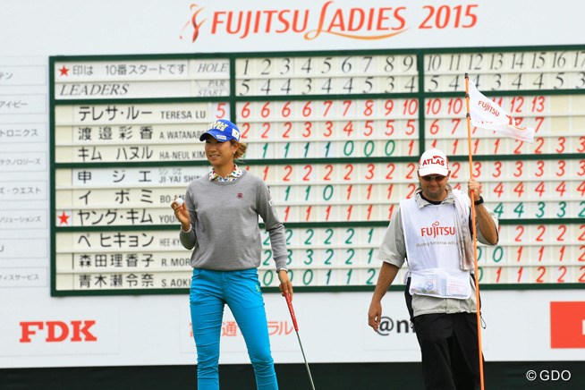 2015年 富士通レディース 2日目 木戸愛