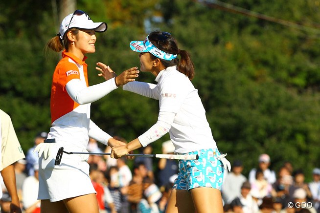 2015年 富士通レディース 最終日 テレサ・ルー 渡邉彩香