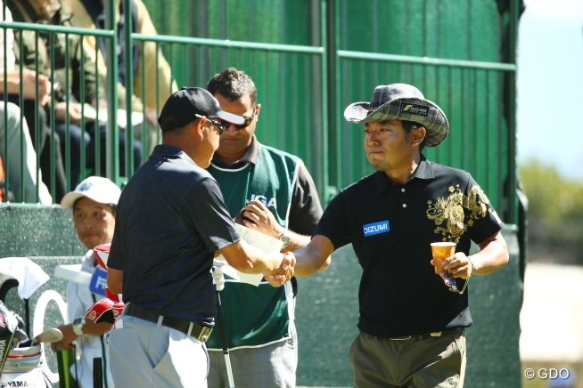 2015年 日本オープンゴルフ選手権競技 最終日 片山晋呉 谷口徹