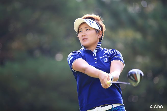 2015年 NOBUTA GROUP マスターズGCレディース 初日 成田美寿々