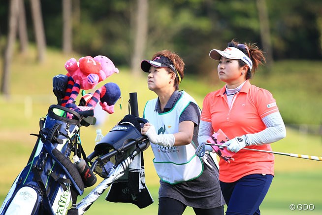 2015年 NOBUTA GROUP マスターズGCレディース 初日 土肥功留美