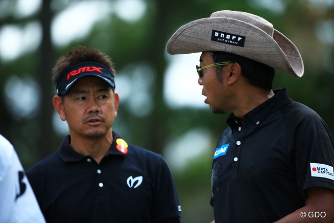 2015年 ブリヂストンオープンゴルフトーナメント 2日目 片山晋呉 藤田寛之