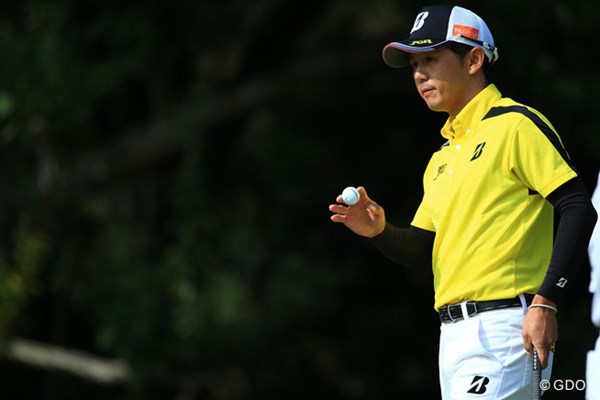 2015年 ブリヂストンオープンゴルフトーナメント 2日目 近藤共弘 今季初優勝を狙う近藤共弘は首位タイで決勝ラウンドに進出した