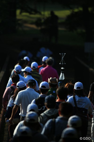 2015年 ブリヂストンオープンゴルフトーナメント 3日目 片山晋呉 片山選手を探せ！