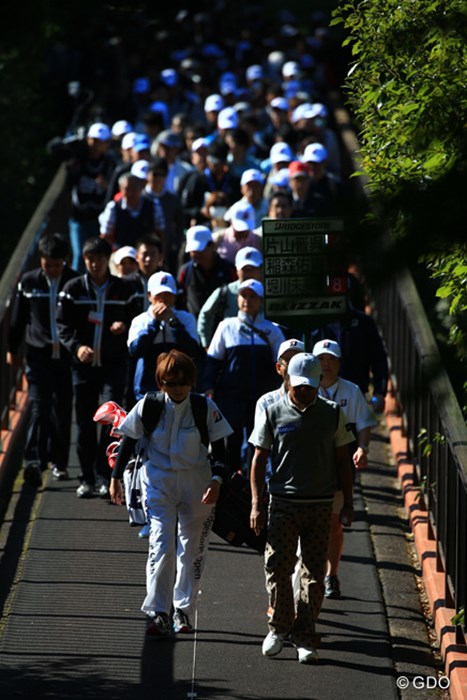 先輩はピリピリな空気が 2015年 ブリヂストンオープンゴルフトーナメント 最終日 片山晋呉