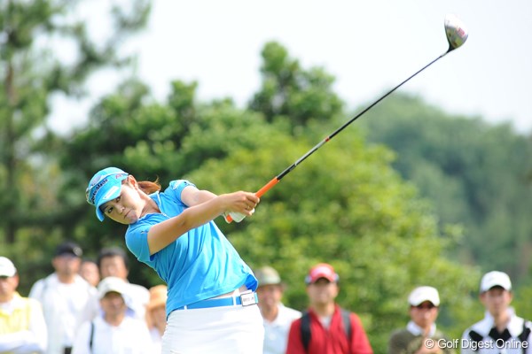 首位を堅守！ 完全優勝に王手をかけた諸見里しのぶ