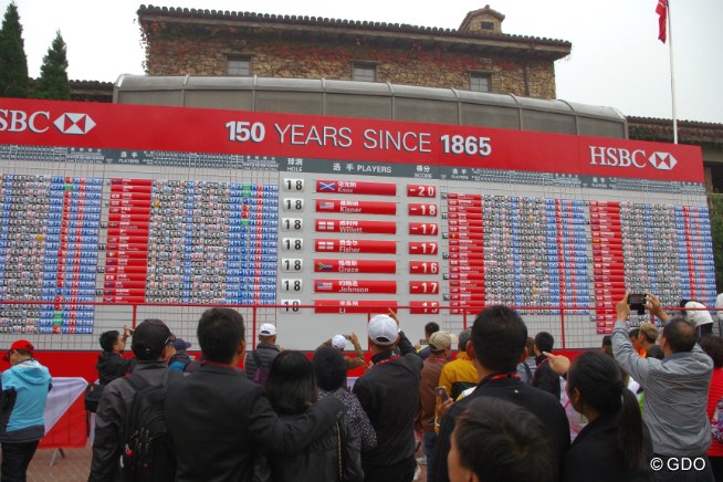 2015年 WGC HSBCチャンピオンズ 最終日 李昊桐