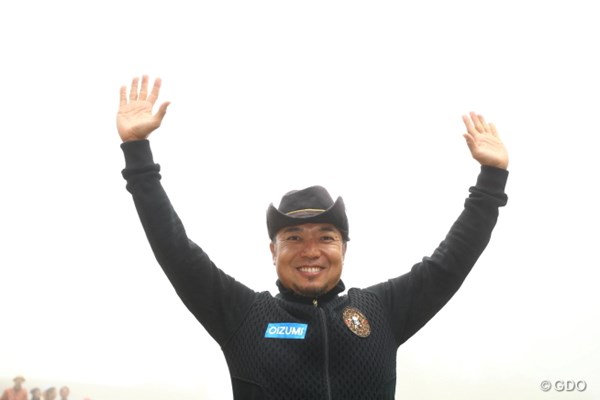 2015年 三井住友VISA太平洋マスターズ 最終日 片山晋呉 久しぶりの優勝。ほんとに嬉しそうだった。
